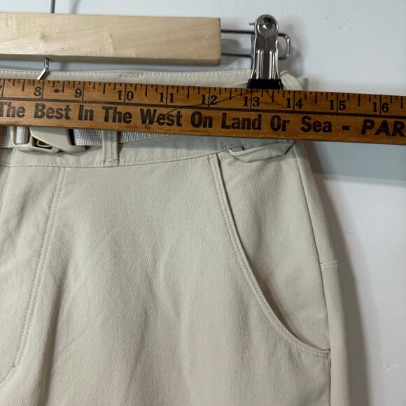 Outdoor Voices Women's RecTrek Pants Shorts Cargo Zip Off Convertible Cream XS - Picture 4 of 10